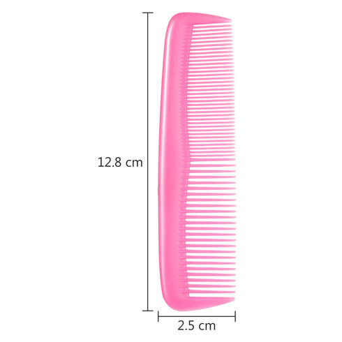 Leinuosen 24 Pieces Hair Combs Set, Plastic Hair Comb for Women and Men in Yellow, Purple, Green, Blue, Red, Pink