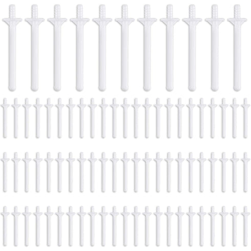 Plastic Wax Rod Wand and Nostril Waxing Strips for Nose Hair Removal (80)