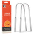 2 Pack Stainless Steel Tongue Scraper for Adults, GIAVGIAV Professional Tongue Cleaner for Oral Care & Hygiene