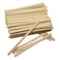 SelfTek 100 Pcs Wooden Wax Applicator Spatulas for Hair Removal and Smooth Skin