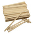 SelfTek 100 Pcs Wooden Wax Applicator Spatulas for Hair Removal and Smooth Skin