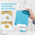 Laundry Detergent Dispenser 3 Pack, 78 oz Liquid Soap Dispenser for Laundry Room Organization with 6 Removable Labels