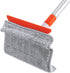 Pack 2 QAE011 QAE014 Qaestfy of Microfiber Pad Refill Compatible with Wall and Baseboard Cleaner Tool with Long Handle