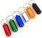 Onwon Waterproof Aluminum Pill Box Case, Keychain Container, 6 Pcs in 6 Colors