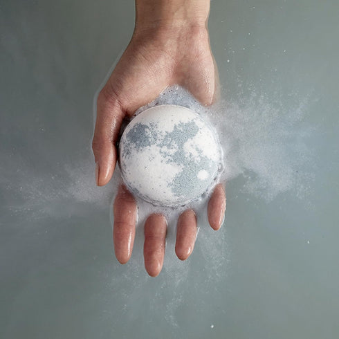 Tea Tree + Rosemary Bath Bomb | Hypoallergenic with Natural Botanicals & Premium Skincare Ingredients to Purify and