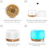 300ML Essential Oil Diffuser, Remote Control Ultrasonic Aromatherapy Oil Diffuser, 7 LED Light Colors