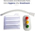 SoulGenie HealthAndYoga Deep Breathing Exerciser, Breath Measurement System