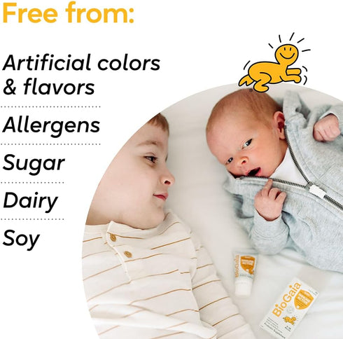 BioGaia Immune Active Baby Probiotic Drops + Vitamin D, for Digestive & Immune Health, 50 Day Supply