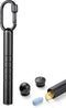 TISUR Titanium Keychain Pill Holder,Small Travel Pill Box Case Waterproof Portable Pocket