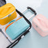 Meiyuuo Small Makeup Bag for Women, Waterproof Zipper Pouch for Purse Essentials, Cute (Bright Yellow)