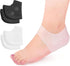 Wonderwin Gel Heel Cups, Medical-Grade Breathable Heel Protectors for Cracked Heels, Heel Spurs, Plantar Fasciitis, Men
