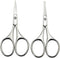 Nose Hair Trimmer Scissors - 3.4" Round Tip Scissors for Ear Eyebrow Beard Mustache Trimming - Multi-Purpose Beauty Tool