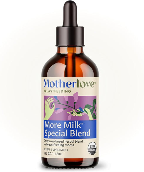 Motherlove More Milk Special Blend Tincture (4 oz Value Size) Herbal Lactation Supplement