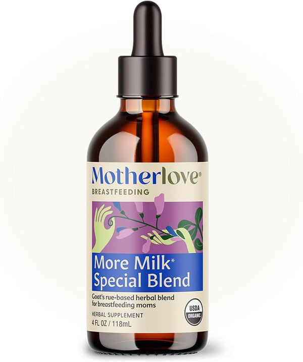 Motherlove More Milk Special Blend Tincture (4 oz Value Size) Herbal Lactation Supplement
