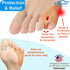 Chiroplax Tailor's Bunion Corrector Pads (4 Pads) for Bunionette Pain Relief, Pinky Toe Straightener