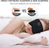 LC-dolida Sleep Headphones, Bluetooth Wireless Music Eye Mask, Ultra-Thin Stereo Speaker for Side Sleepers