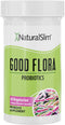 NaturalSlim Good Flora – Probiotics for Digestive Health, Intestinal Flora and Immune Support with Lactobacillus