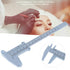 Eyebrow Ruler, Vernier Caliper Tattoo Eyebrow Stencil, Reusable Permanent Positioning Ruler for Makeup