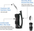 Set 3PCS Adaptive Utensil for Elderly Parkinsons Stroke Patients, Non-Slip Grip with Hand Strap for Hand Tremors