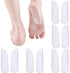 5 Pairs Silicone Insoles for Medial & Lateral Heel Wedge - Corrective Adhesive Shoe Inserts for Foot Alignment,