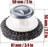 4 Pcs Stainless Steel Wool Scrubber with Handle, Cleaning Supplies for Dishes, Pots, Pans, Grills