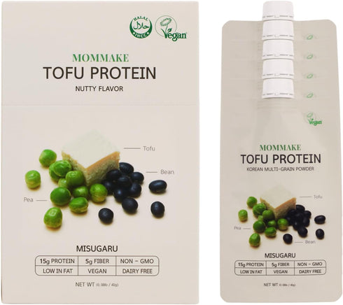 Tofu Protein Shake 0.44lb (200g) | Korea Misugaru 15g of Plant Based Protein