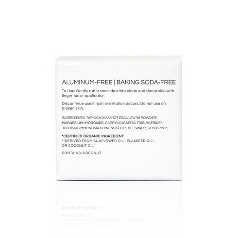 Little Seed Farm All Natural Deodorant Cream, Aluminum Free, 2.4 Ounce, Unscented for Women or Men