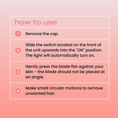 KoluaWax Face Razor for Women, Gentle Nick-Free Facial Hair Removal Tool with Stainless Steel Blades
