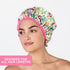 Reusable Shower Cap & Bath Cap, Oversized Waterproof Shower Caps for All Hair Lengths