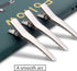 Single Prong Alligator Hairpins, 100 Pieces Silver Metal Curl Crocodile Hair Clips, 39mm for Hair Care Salon DIY Craft