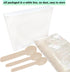 200 Pack Wooden Disposable Spoons, 6.3 Inch Biodegradable Cutlery for Parties, Dinners, Catering Services