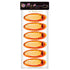 RC ROCHE ORNAMENT 6 Pcs Lay Flat Claw Hair Clips - Women Curved Side Opening Slide Comb Strong Hold No Slip Grip