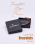 Copper Bracelet for Men - 18X Strength Magnetic Copper Bracelet, 99.99% Pure Solid Copper