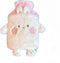 Winatehr Rubber hot Water Bottle Cute Pink Bunny Plush with Cover, Warm Compress