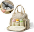 KMGDM Backpack 34x34x17cm Mom Bag Multi Compartment Diaper Bag for Women Splashproof Travel Bag Lightweight Shoulder
