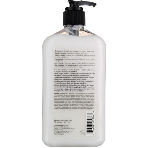 Hempz Body Moisturizer, Coconut and Watermelon, 17 Ounce Pump (500ml)