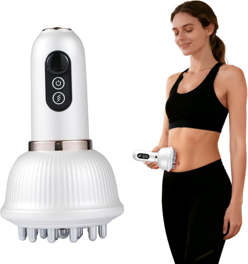 seektik Lymphatic Drainage Massager - Electric Anti Cellulite Massage Tool, Sculpt Machine &