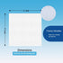Microfiber Cleaning Cloth 8PK, High Absorbent, Lint-Free, Scratch-Free, 12"x12" Multi-Purpose Drying Towels for Home