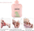 Opliy Hot Water Bag,Hot Water Bottle with Waist Cover Cartoon Warm Water Pouch for Neck and Shoulder, Back,Hand, Legs