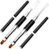 Kalolary Poly Gel Dual Brushes for Nails - Acrylic Nail Brush with Spatula & Cuticle Pusher Tools (2Pcs)