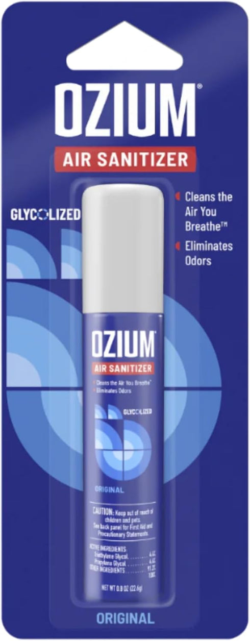 Ozium 0.8 oz. Air Sanitizer & Odor Eliminator - Original Scent for Homes, Cars, Offices and More