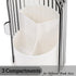 Makeup Brush Holder Organizer with Lids, 360° Rotating Clear Dustproof Container Box, Vanity Spinning Cosmetic Tools