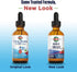 KAL Vitamin B-6 B-12 Folic Acid DropIns, Liquid Vitamin B Supplement Drops, 2oz, 59 Servings, Natural Mixed Berry