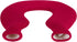 ITODA U-Shaped Hot Water Bottle for Neck and Shoulder, Reusable Rubber Hot and Cold Water Bag with Soft Knitted Cover