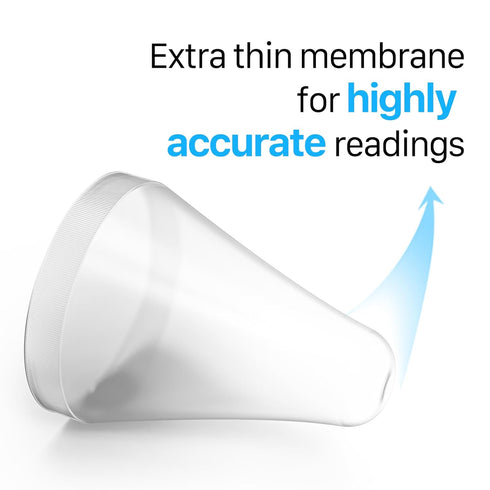 96 Counts Ear Thermometer Probe Covers, Disposable Caps for Femometer Family 1015