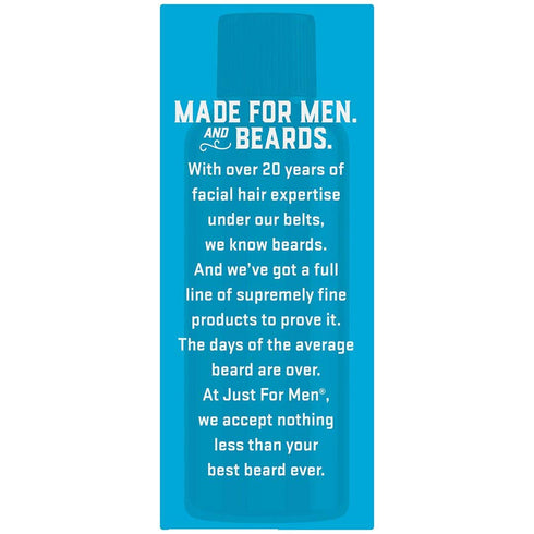 Just For Men The Best Beard Oil Ever, 1 Fl Oz - Supports Growth with Vitamin E, Eucalyptus, Rosemary, Jojoba Oil