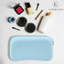 Silicone Makeup Bag, Small Travel Cosmetic Pouch with Zipper, Ample Storage Organizer for Essentials