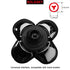 Universal 5 Blades Shaver Replacement Heads for FREEDOM Head Shaver (5 Blades Black)