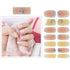 SIUSIO 112pcs Full Nail Wraps Stick on Gel Nail Polish Strips, Elegant Gradient Glitter Nail Art Sticker with Crystal