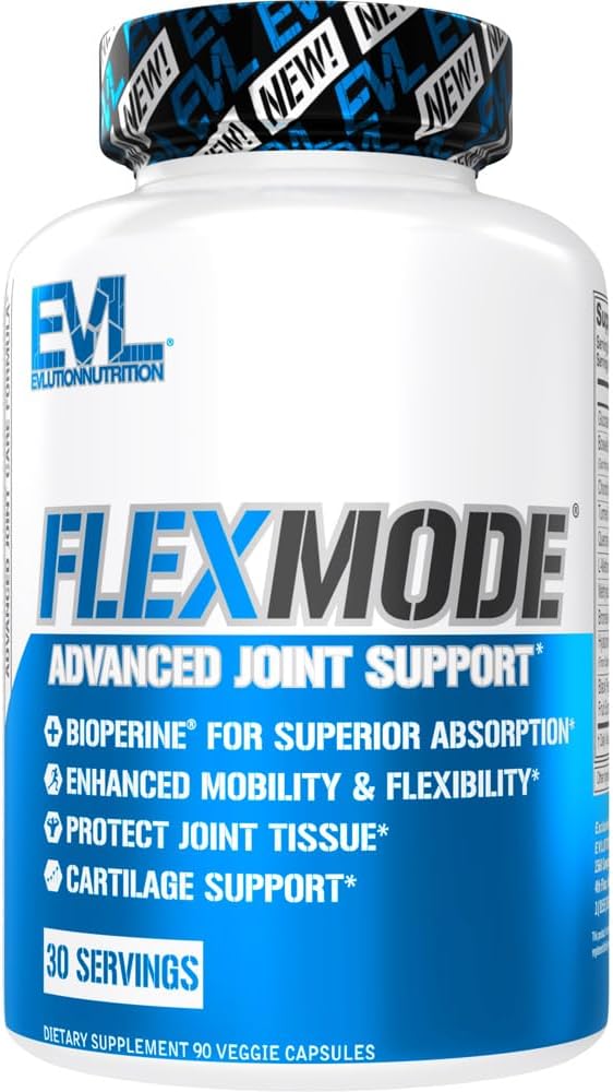 Evlution High Absorption Joint Support with Glucosamine, Chondroitin, MSM - 30 Servings